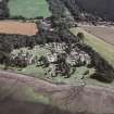 Aerial view of Bunchrew campsite, S Beauly Firth, looking S.
