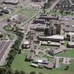 Aerial view of Raigmore Hospital, Inverness, looking SSW.