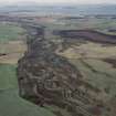 Aerial view of Kidrummie Kammes, Nairn looking W.