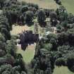 Aerial view of Dalcross Castle, E of Inverness, looking SW.