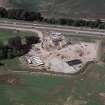 Aerial view of Coach House Inn, Stoneyfield, Inverness, looking N.