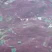Aerial view of Kilphedir Broch, near Helmsdale, East Sutherland, looking NE.