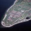 Aerial view of Fort George, Moray Firth, looking NE.