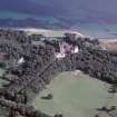 Aerial view of Dunrobin Castle, Golspie, East Sutherland, looking SE.