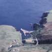 Aerial view of Lybster Harbour, East Sutherland, looking S.