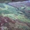 Oblique aerial view of the strath of the Abhainn Leataidh / Lettie River, Strath Fleet, Sutherland, looking SE.