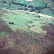 Oblique aerial view across Strath Fleet, Sutherland, from Achastaile, looking S.