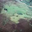 Oblique aerial view of Achastaile, Strath Fleet, Sutherland, looking SE.