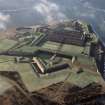 Aerial view of Fort George, Moray Firth, East Sutherland, looking W.
