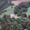 Aerial view of Kilravock Castle, near Croy, E of Inverness, looking S.