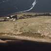 Aerial view of Meikle Ferry Ice House, Ness of Portnaculter, Dornoch Firth, near Tain, Ross-shire, looking NE.