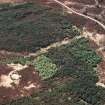 Aerial view of hut circles at Balblair and Cnoc Breac, N of Invershin, East Sutherland, looking SW.