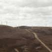 Aerial view of Novar Wind Farm, Evanton, Easter Ross, looking SW.