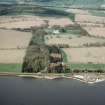 Aerial view of Foulis, Evanton, Easter Ross, looking NW.