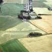 An oblique aerial view of Broomhill, Cawdor, Nairn, looking SW.