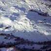 Aerial view of Dalnamain, Strath Carnaig, East Sutherland, looking N.