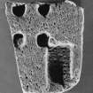 View of face of fragment of cross-slab (St Vigeans no.30/1).