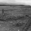 Excavation photograph : cairn from north east.