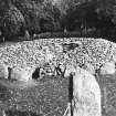 Excavation photograph : view from south-west.