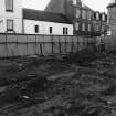 Excavation photograph : location shot of trench A on High Street frontage.