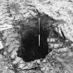 Excavation photograph : well located by JCB.
