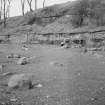 Excavation photograph : general - people working on face.