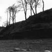 Excavation photograph : looking towards Macduff's Castle - Jonathan's Cave.
