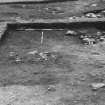 Excavation photograph : f019 - NE quarter of trench, also showing 017, from east.