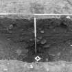 Excavation photograph : area 5 - ditch section f4038, 4039, 4040, 4041, from north.