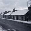 Main Street, looking south, Tomintoul, Sweetbriar right, Kirkmichael parish, Moray, Grampian