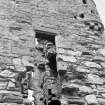 Stonework detail, Ballone Castle, Portmahomack, Tarbat, Highland 