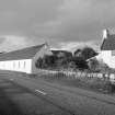 Srondubh and converted byre, Poolewe, Gairloch parish, Ross and Cromarty Highlands