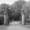 Gate Piers, Ardross Castle, Rosskeen parish, Ross and Cromarty, Highland
