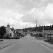 The Chapel, Evanton, as street terminal, Kiltearn parish, Ross and Cromarty, Highlands