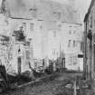 Stirling, St. Mary's Wynd, Cowane's House. Copy of historic photograph showing general view. Photograph taken before removal of upper storey.