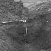 Excavation photographs: Film 2; Trench I; Trench IV; sections of ditch; ramparts after topsoil stripping.