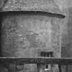 Detail of turret, Cessnock Castle, from north east.