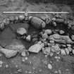 Photographs from excavations at Castlehill of Strachan