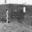 Photographs from excavations at Castlehill of Strachan