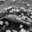 Photographs from excavations at Castlehill of Strachan