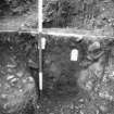 Photographs from excavations at Castlehill of Strachan