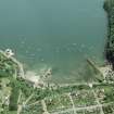 Aerial view of Tobermory Harbour, Isle of Mull, looking SE.