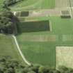 Aerial view of Aldroughty Farm, Elgin, Moray, looking S.