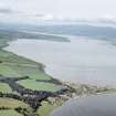 Aerial view of Cromarty, Cromarty Firth and Invergordon, looking ESE.