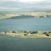 Aerial view of Fort George, Moray Firth, looking N.