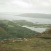 Aerial view of Plockton and Plockton Bay, Ross-shire, looking NW.