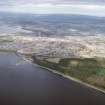 Aerial view of Inverness from the Beauly Firth, looking SE.