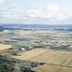 Aerial view of Lossiemouth Airfield, Moray, looking SSE.