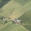 Aerial view of Craigscorrie Farm and farm buildings, outside Beauly, Inverness-shire, looking S.