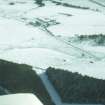 Aerial view of Upperton, Buntait, Glen Urquhart, W of Drumnadrochit, Inverness-shire, looking S.